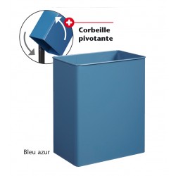 CORBEILLE PIVOTANTE RECTANGULAIRE MURALE TOURNY - 27L
